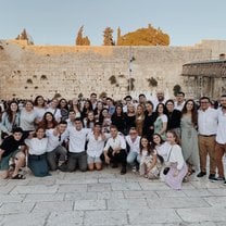 Jerusalem semester at the Kotel before shabbat. 