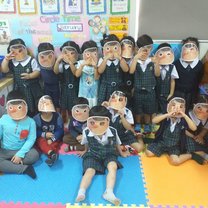The students were learning about the story Pinocchio 