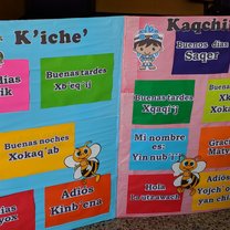 One of the presentation boards for the students' civic event on 10 Feb 2020