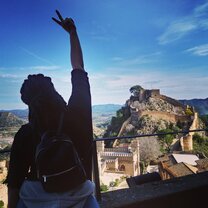 Peace in Peniscula A view of the castle in Peniscula