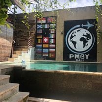 Pool in the volunteer house