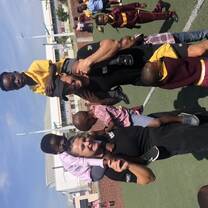 Play time at the school in the township