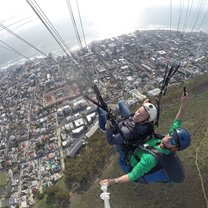 Paragliding over Cape Town!
