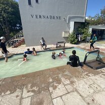 Swimming pool at the accommodation 
