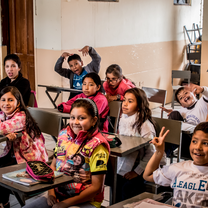 Teaching English in the Classroom at the Office (Villaflora)
