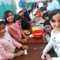 Kids cooking