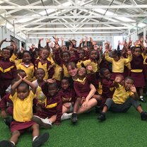 These were the kids at the pre school I was going to: Zusahke