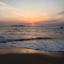 Sunset at Ambalangoda