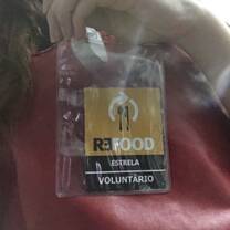 my volunteer lanyard