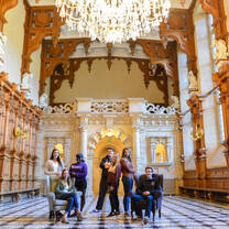 Harlaxton students in the Great Hall