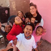 morning class, the kids have a great spirit