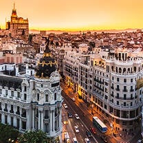 Madrid skyline