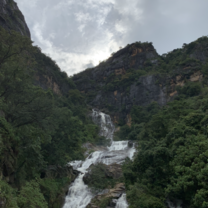 Waterfall on way to ella