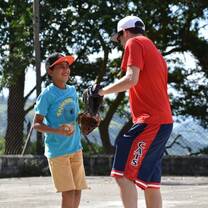 One of the pictures of me teaching baseball to a kid named Jose in Titiribi, Antioquia during my internship