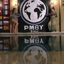 This was the main hub of the volunteer house. A small pool with the PMGY logo in the background. There is seating nearby where we eat our meals, and also seating on the second floor. Plenty of places to relax here.