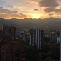 My view for my week in Medellin for my internship.