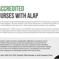 Accredited courses by ALAP (Awarding Language Acquisition for Professionals)
