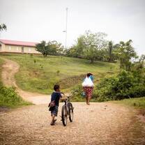 A remote village, served by Hillside clinic. 