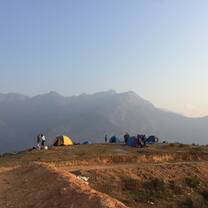 Morning views on trek
