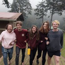 Group photo in the mountains of Nicaragua