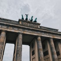 The Brandenburg Gate!