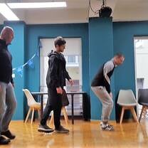 Preparation of a dance class