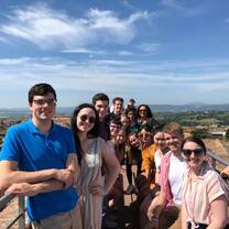 Summer students in Siena