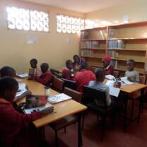 Providing space, time and support for Kenyan students to study, research and get help with H.W.