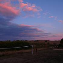 Sunset on Mangarara Farm