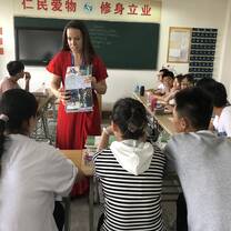 Teaching at Xi'an Biomedical Technical College