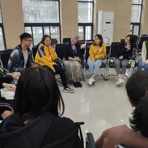 Teaching at Northwest University in Xi'an