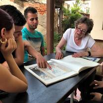 Help Cuban people improve their English. 