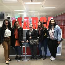 Visiting "El Mundo" Newspaper