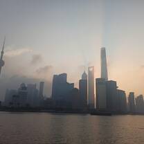 Sunrise at the bund