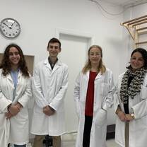 Medical intern learning alongside doctors during an international healthcare internship