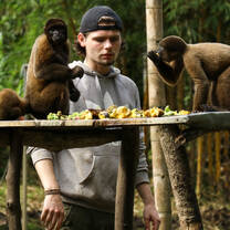 Wildlife rehabilitation in Ecuador