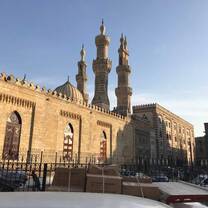 Al Azhar Mosque in Islamic Cairo area.