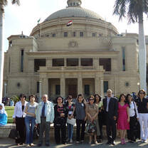 Azerbaijan Oriental Center Study abroad scholars Program at Cairo University 2010.