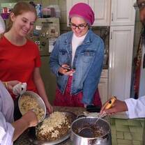 Another cooking class session:)