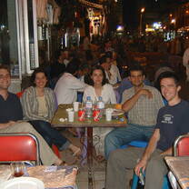 In khan el-Khalil Islamic market coffe shop:)