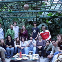 SIT students group in Maadi, Cairo.