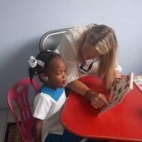 Work with disadvantaged children in St. Lucia