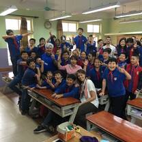 Teach English to middle school students in Hanoi