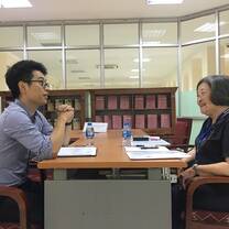 Teach English to students and staff at university