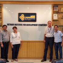 Volunteer at the Vietnam Institute for Development Strategy