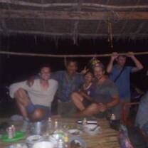 Dinner with the family + locals!