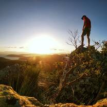 This is the highest peak on Hamilton Island, where I worked for 5 months
