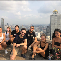 At the top of Bangkok's Abandoned Skyscraper