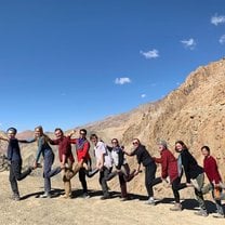 Hiking in the Himalayas