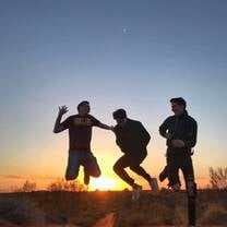 A German, a Thai man, and an American go watch the sunrise together